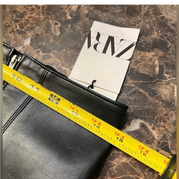 Zara Black Leather Corset Belt -BNWT